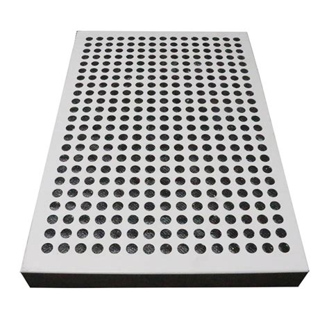 perforated metal sound absorbing panels